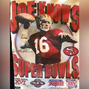 🎞️VINTAGE🎞️ Joe Montana Super Bowl T-Shirt